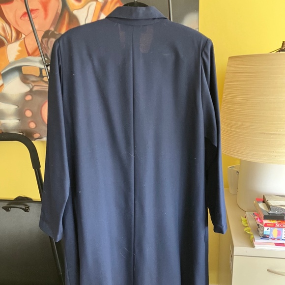 Vintage Edith Strauss Wool Coat Dress - Picture 2 of 4